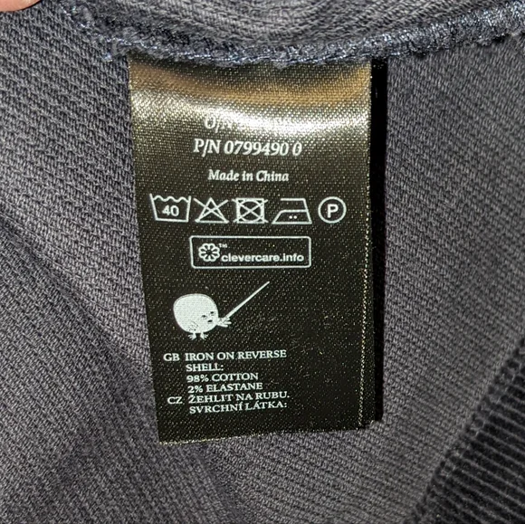 ❄️ 3/$15 - NWOT Monki A-Line Cord Mini Skirt, EU Size 44/US 12 - Picture 8 of 9